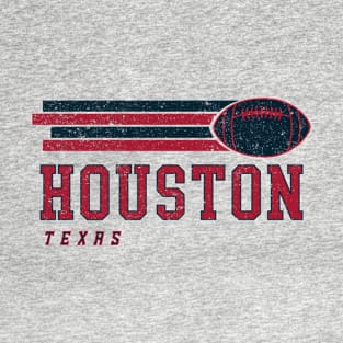 Houston Football Retro Vintage T-Shirt